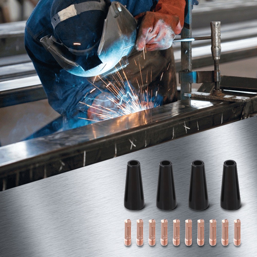 Quality Materials in a Complete For MIG Welder Accessory Pack with nozzles