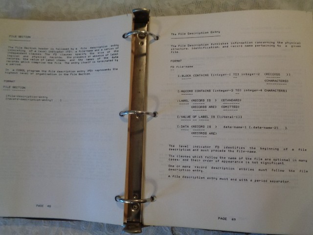 TRS - 80 Model I/III Cobol User's Guide