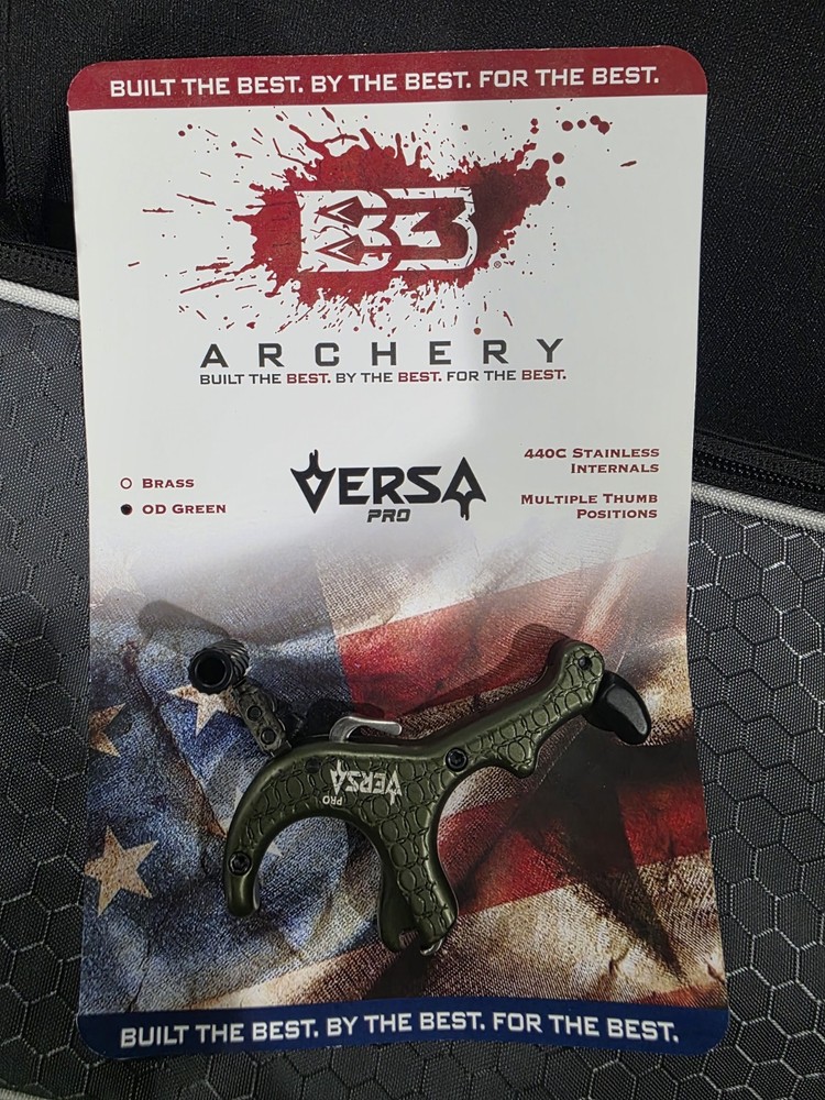 B3 Versa Pro Pack Aluminum Brown Archery Release (VRSA-ALPP-DB)