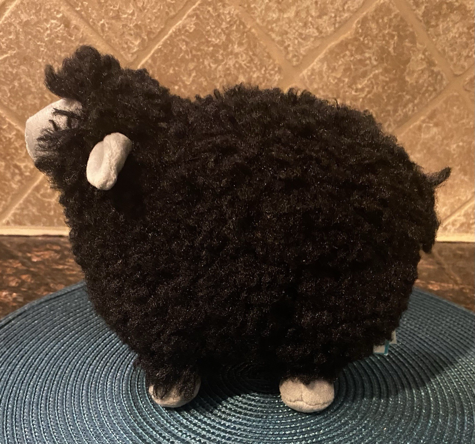 HTF JELLYCAT Rolbie Black Sheep 8" Retired Plush Stuffed Toy New With Tags