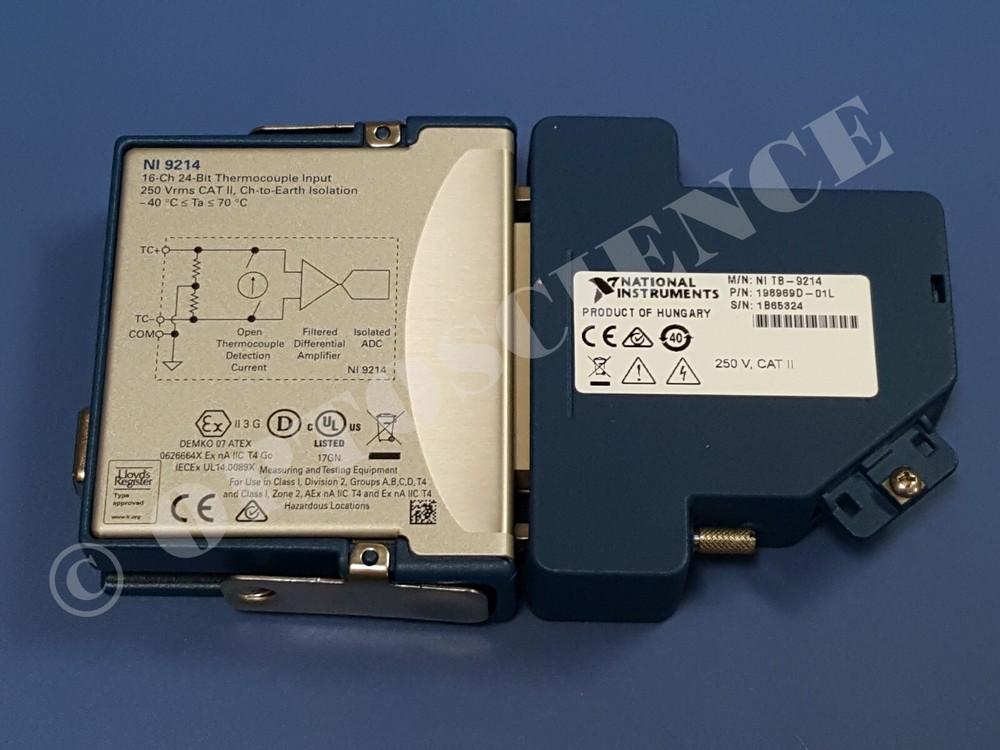 National Instruments NI 9214 cDAQ Temperature / Thermocouple Input Module