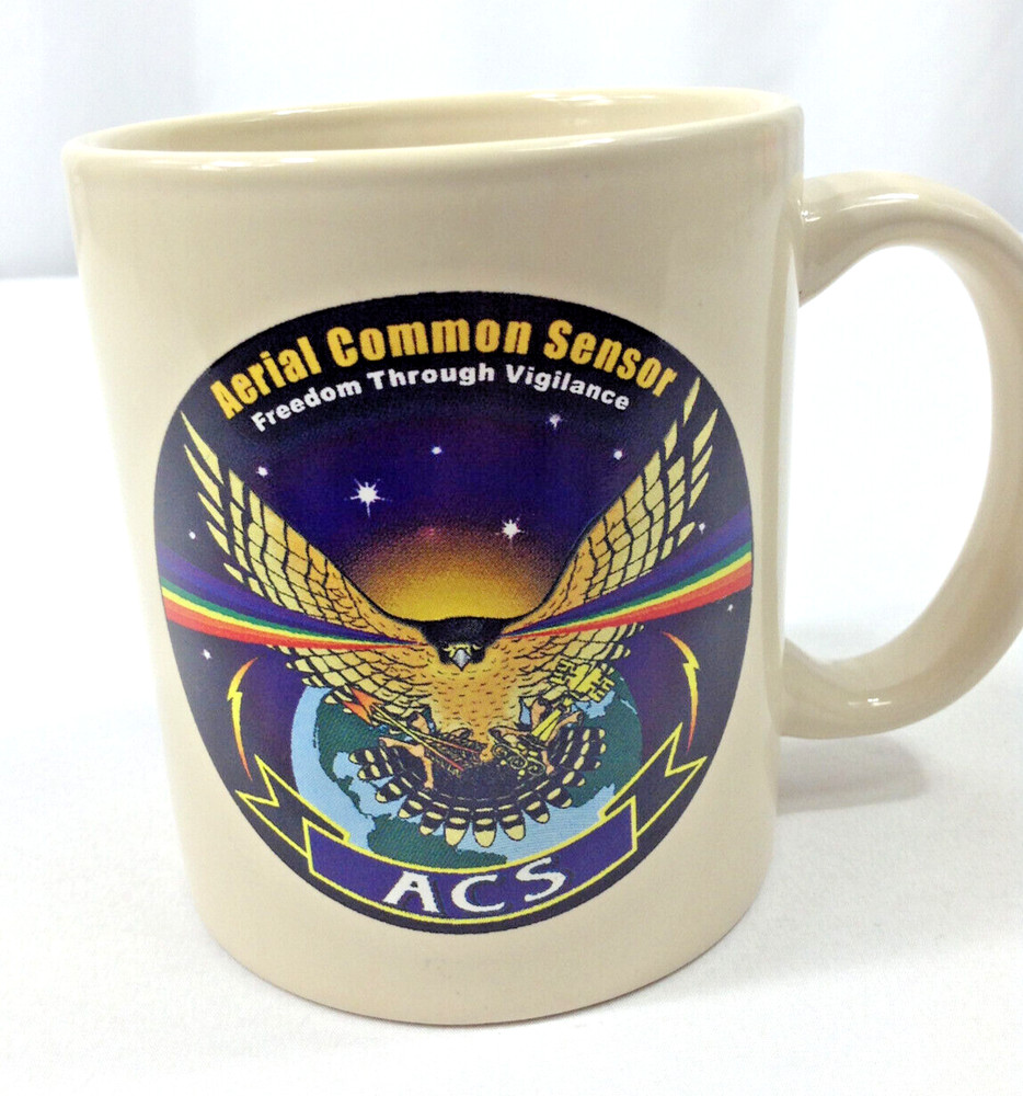 Lockheed Martin US Army Aerial Common Sensor (ACS) Coffee Ceramic Mug