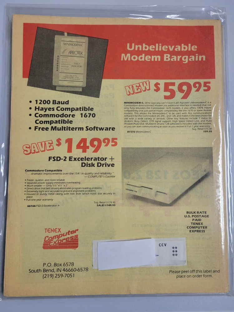 Everything Book for Commodore Computers (Winter Spring 1989) Pre-Owned Catalog