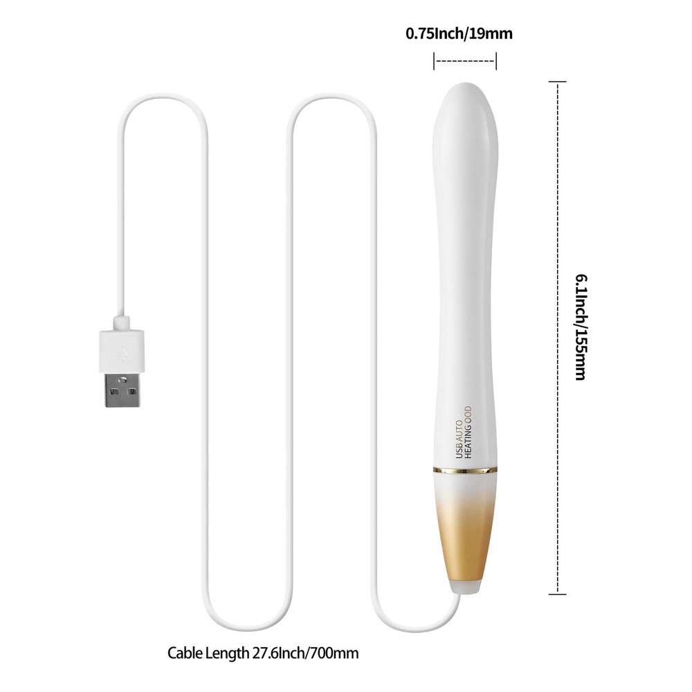 USB Heating Rod for Doll, LED Indicator Portable Toy Warmer, Automatic Temper