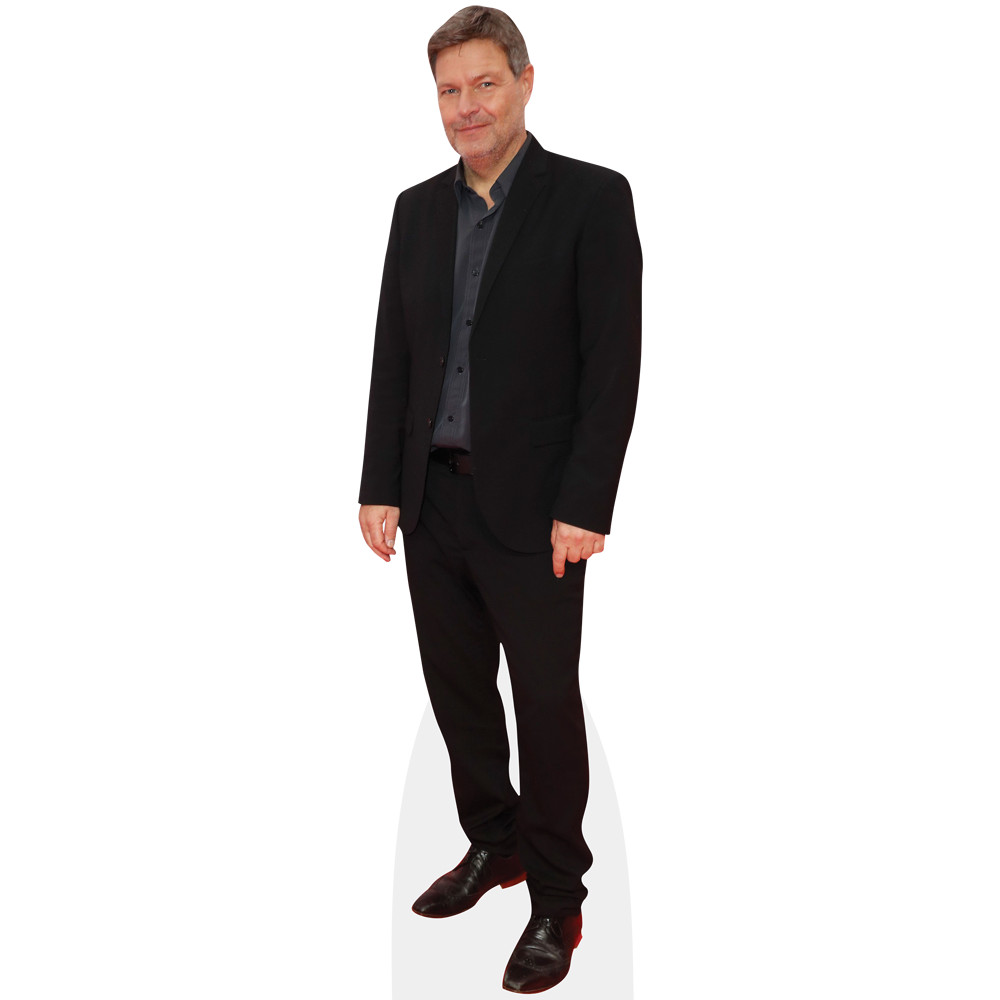 Robert Habeck (Black Suit) Mini Size Cutout