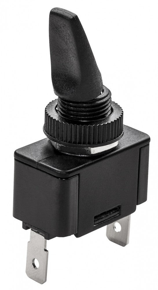 WHITECAP S-8078C BLACK TOGGLE SWITCH (MOM. ON/OFF/MO