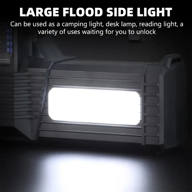 Super Bright 999000000 LM LED Torch Tactical Flashlight Lantern Rechargeable VFY
