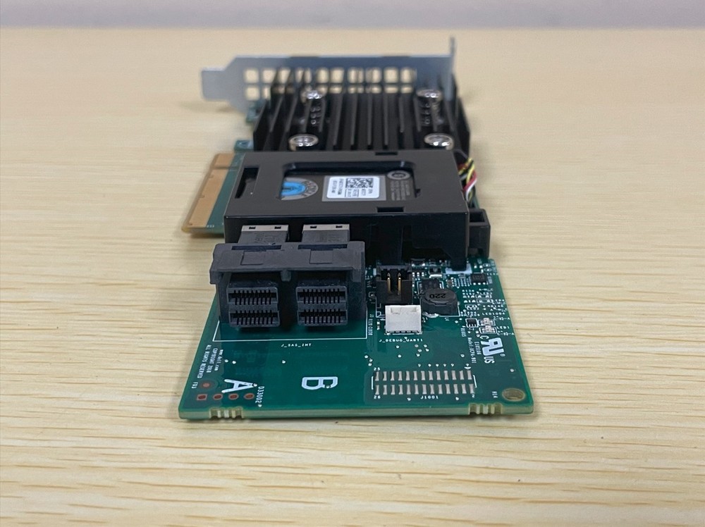 Dell PCI-E Dual Port SATA/SAS Raid Controller Card J14DC Half Height