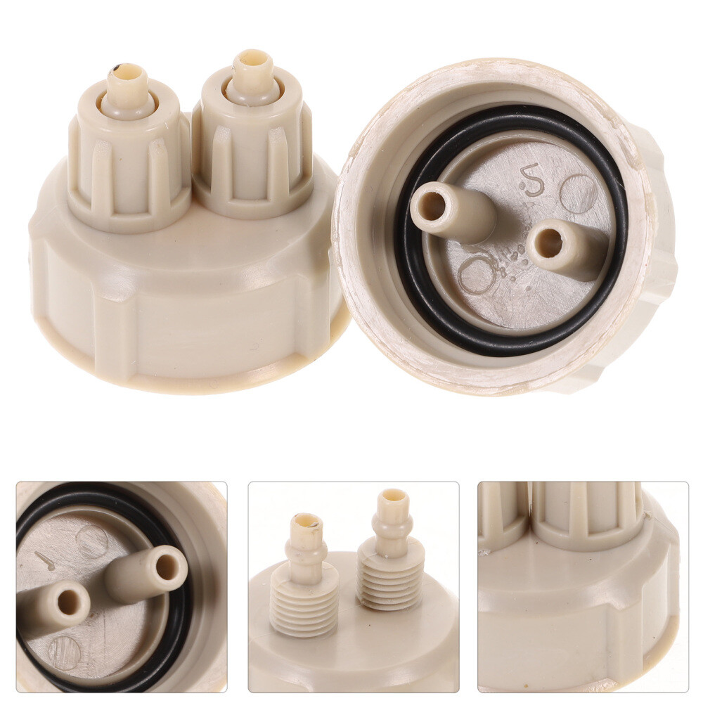 4Pcs CO2 Bottle Cap For Live Plant CO2 Diffuser Air Generator System Tool US