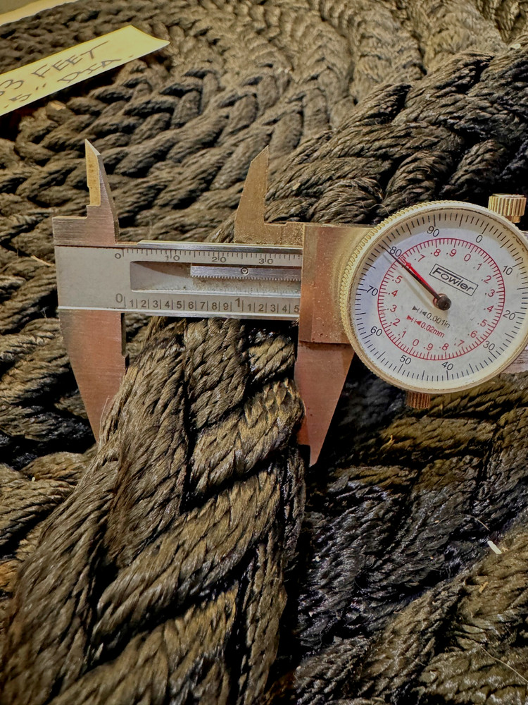 Nylon Double-Braided Dock Line 83' x 1½"