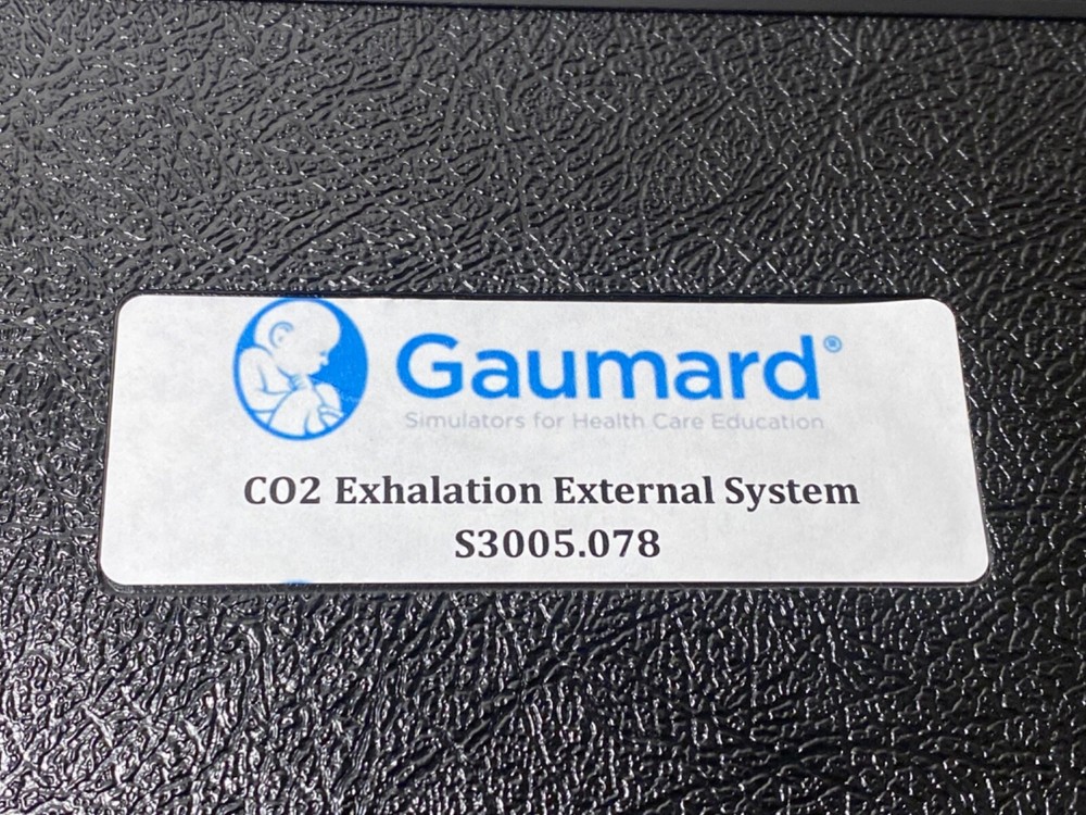 GAUMARD C02 EXHALATION EXTERNAL SYSTEM S3005.078 INCLUDES ORIGINAL HARD CASE