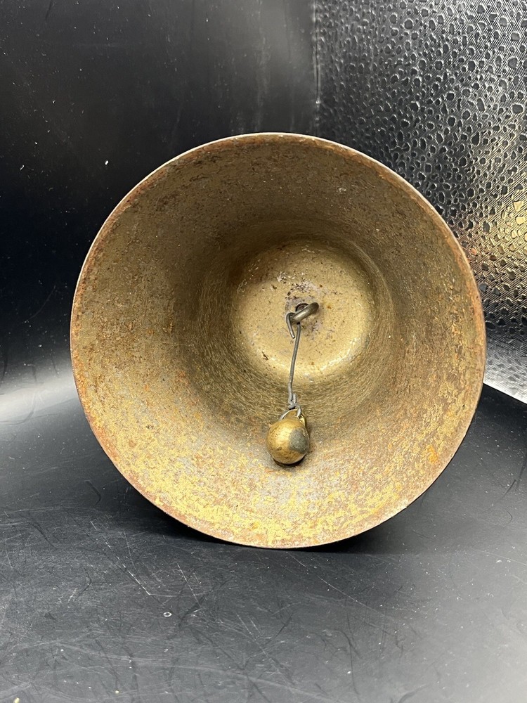 Metal Bell With Wood Handle