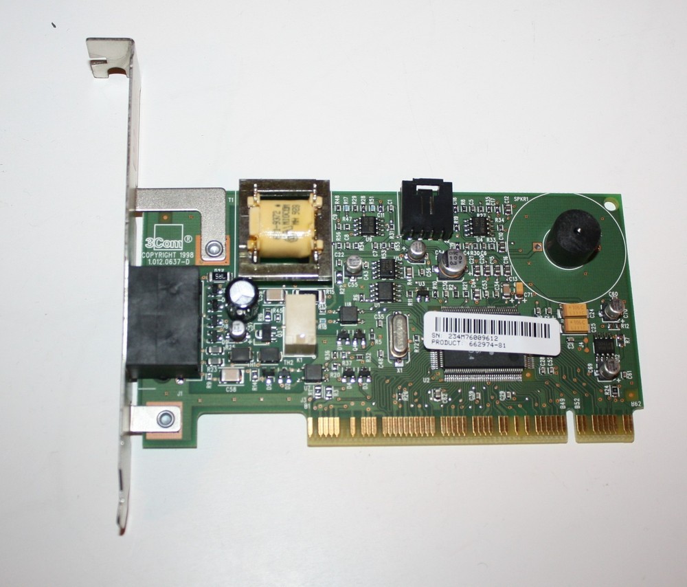 US Robotics Model 0637 Modem Card - 1998