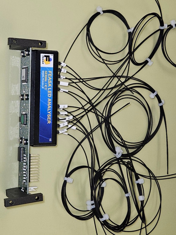 Feasa 20-Channel LED Analyser Serial/ICT Interface - High-Speed PCB Testing