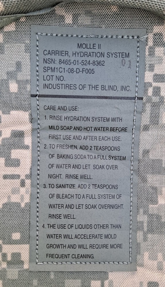 MOLE II Hydration Pack Carrier W/O Bladder