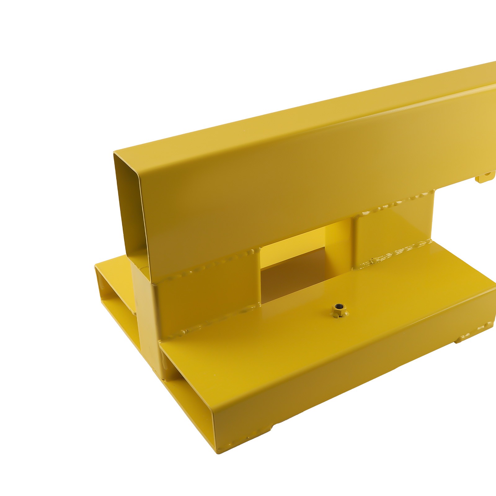 Heavy-Duty Steel Forklift Jib Boom - 47.25"-77" Adjustable Hooks Tool NEW