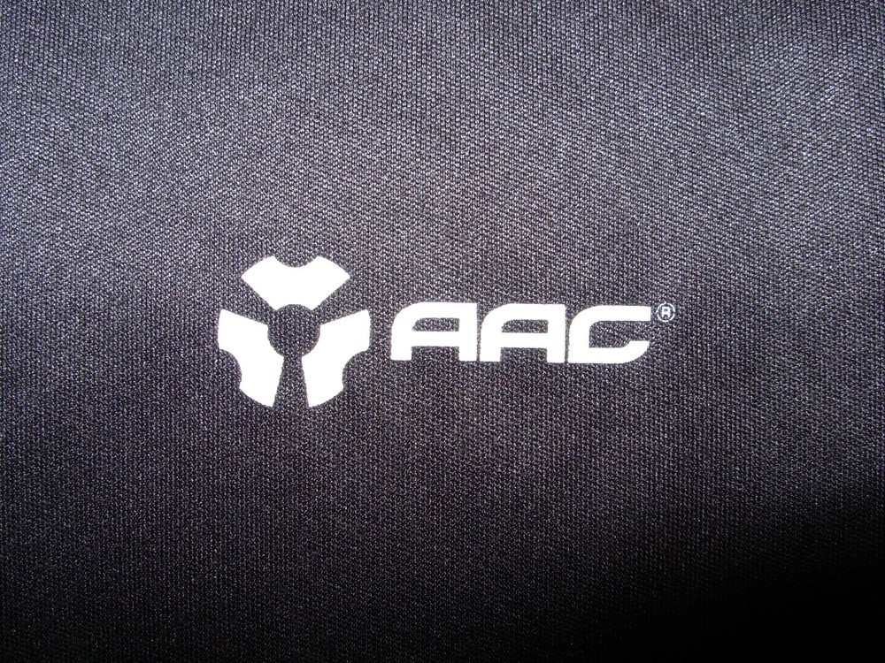 Large ADVANCED ARMAMENT CORP AAC Silky Black Drawstring Bag