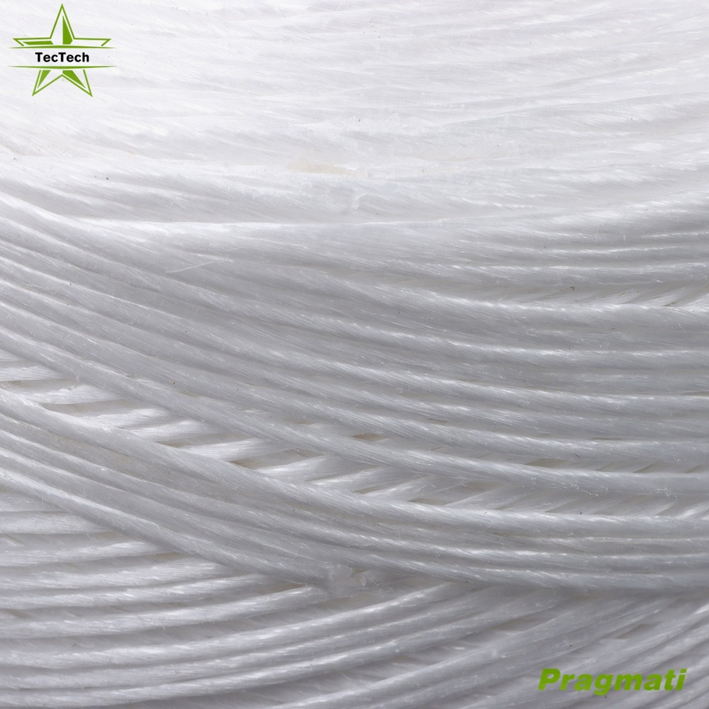 6300 Feet 156lbs Tensile Strength Polypropylene Tying Twine for Pulling, Loading