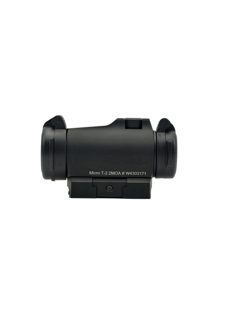 Clone 2 MOA Micro T-2 Reflex Red Dot Sight w/ Standard Rail Mount Tactical Black