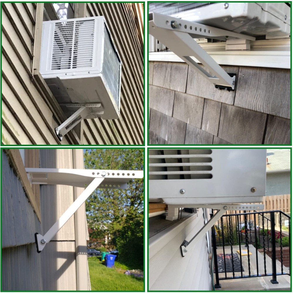 Window Air Conditioner Mounting Support Bracket, Universal AC Unit Window Sta...