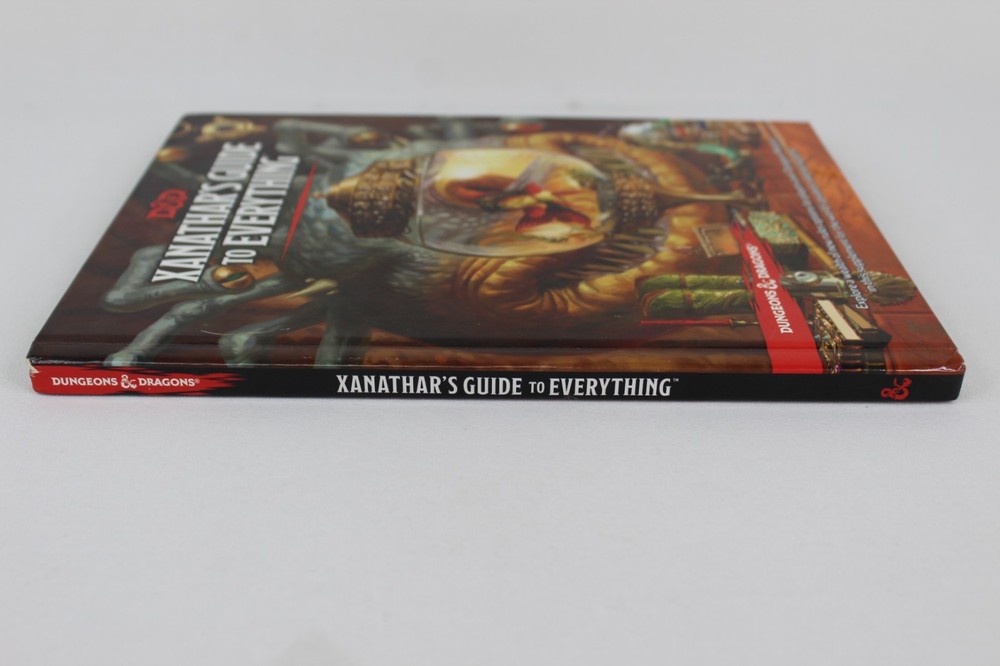 Dungeons & Dragons 5e Xanathar's Guide to Everything HC Book 2017 1st Print