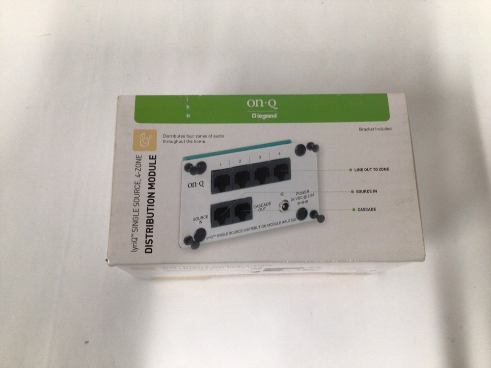 WIP OnQ AU7396 Single Source, 4-Zone Distribution Module