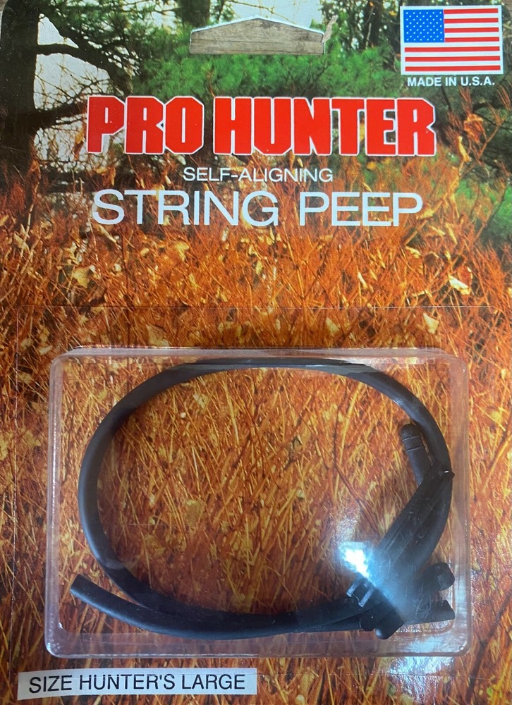 GWS Pro-hunter self aligning string peep size Large made in USA *NEW