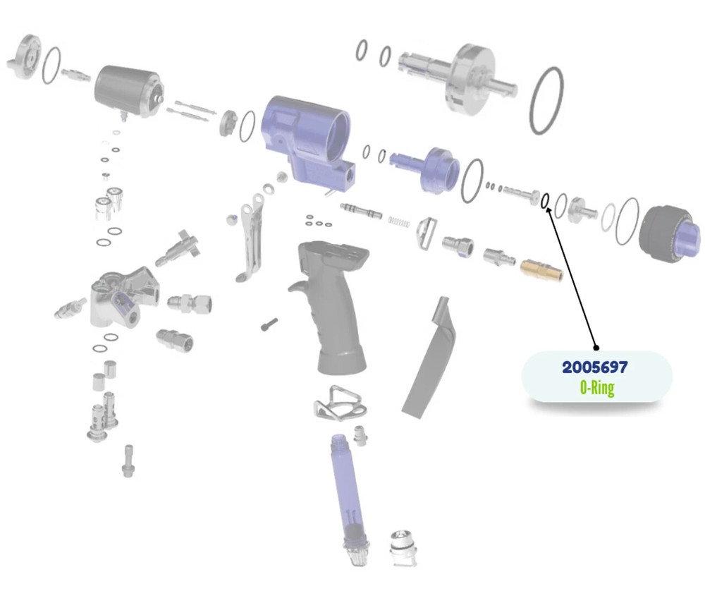 Fusion FX O-ring 5 Pack - 2005697