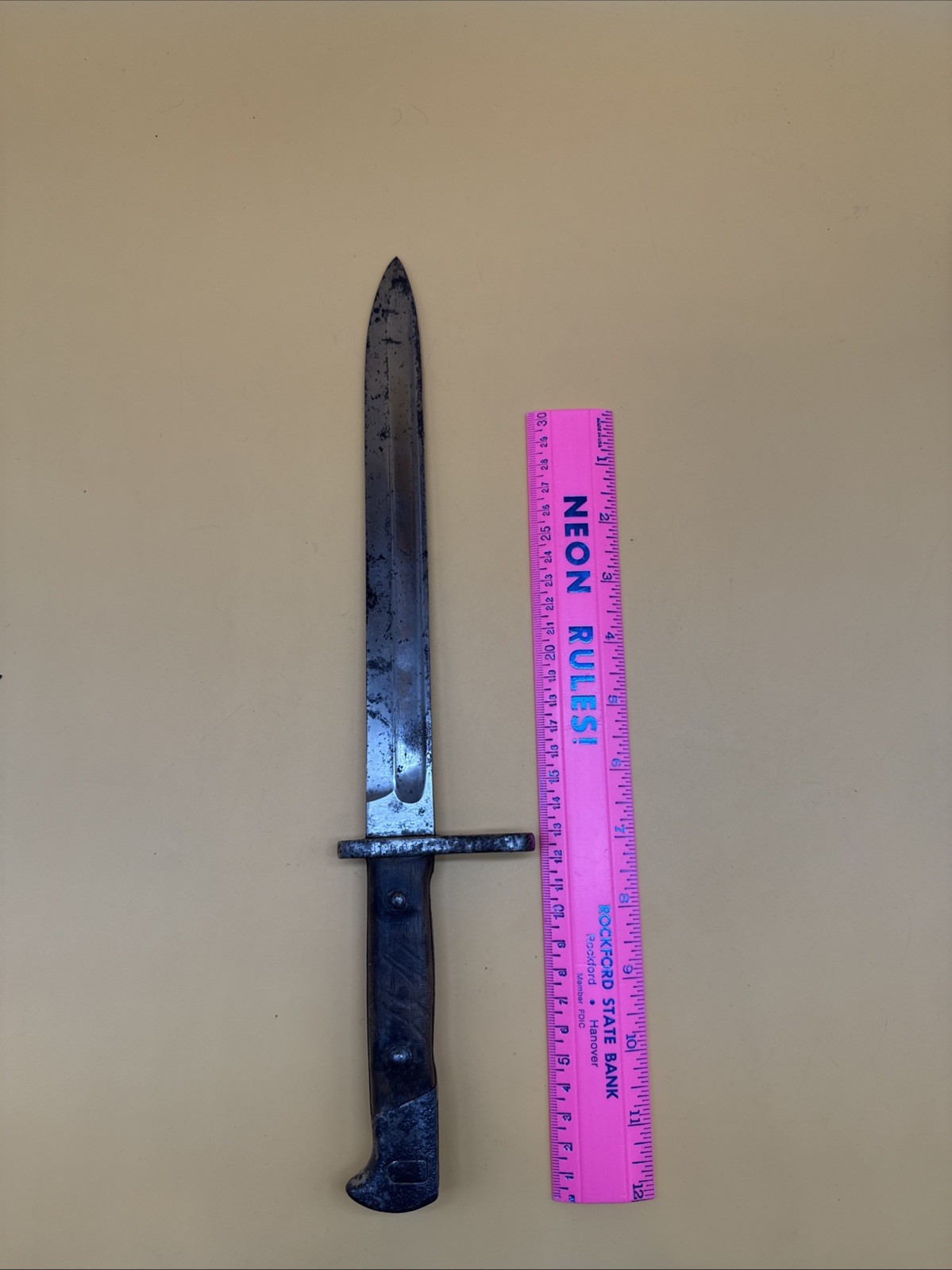 VINTAGE WEYERSBURG KIRSCHBAUM CO SOLINGEN BAYONET No SCABBARD