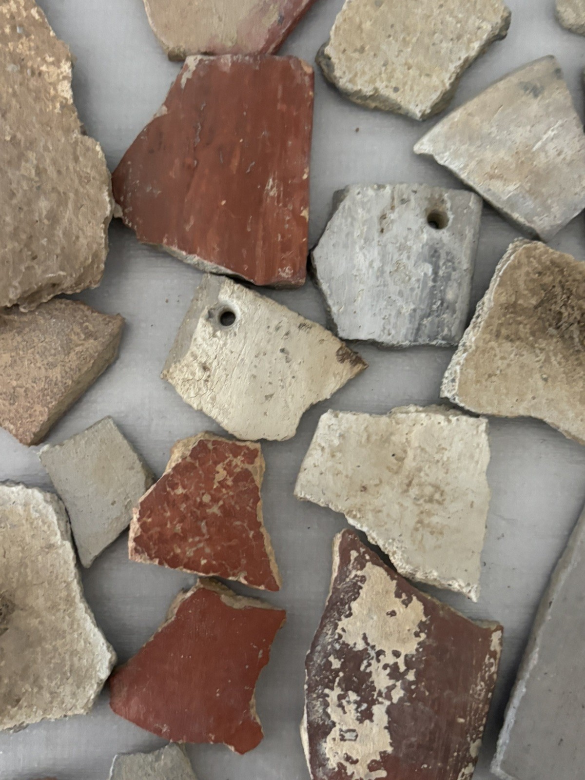 30+ Ancient Anasazi Native American Pottery Shards Arizona L8-B FREE SHIP