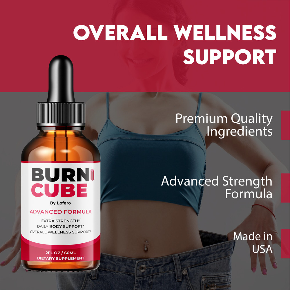 (3 Pack) Burn Cube Drops, BurnCube for Weight, Metabolism & Slimming (6 oz)