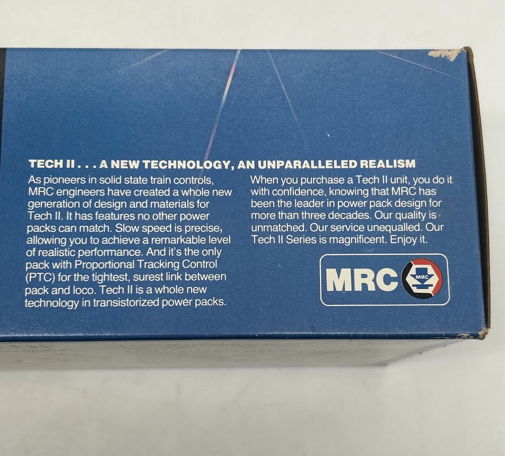 MRC Tech II Railmaster 2400 Railroad Model Train Control Transformer