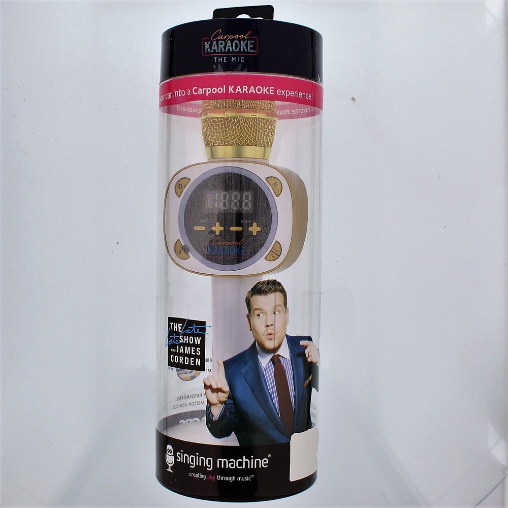 Singing Machine Carpool Karaoke The Mic