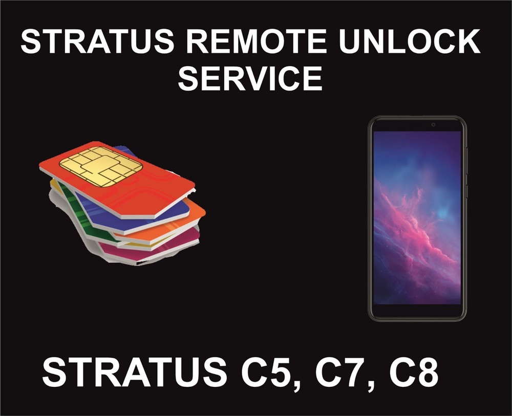 Stratus Network Unlock, Stratus C5, C7, C8, Elite, All versions