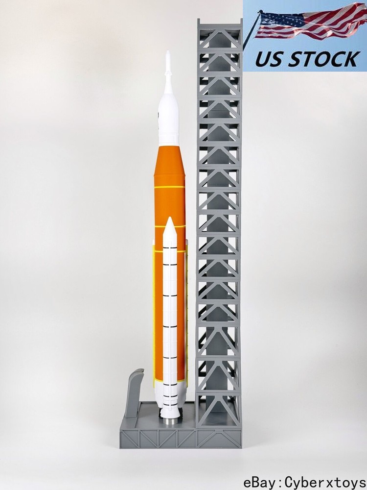 1:200 Scale NASA Artemis SLS Orion Launch Tower Set Rocket Model