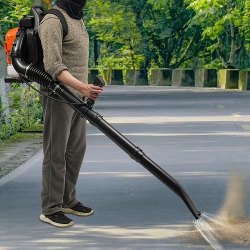 Backpack Leaf Blower Gas Power 4-Stroke Engine Portable Powerful Blowing Machine