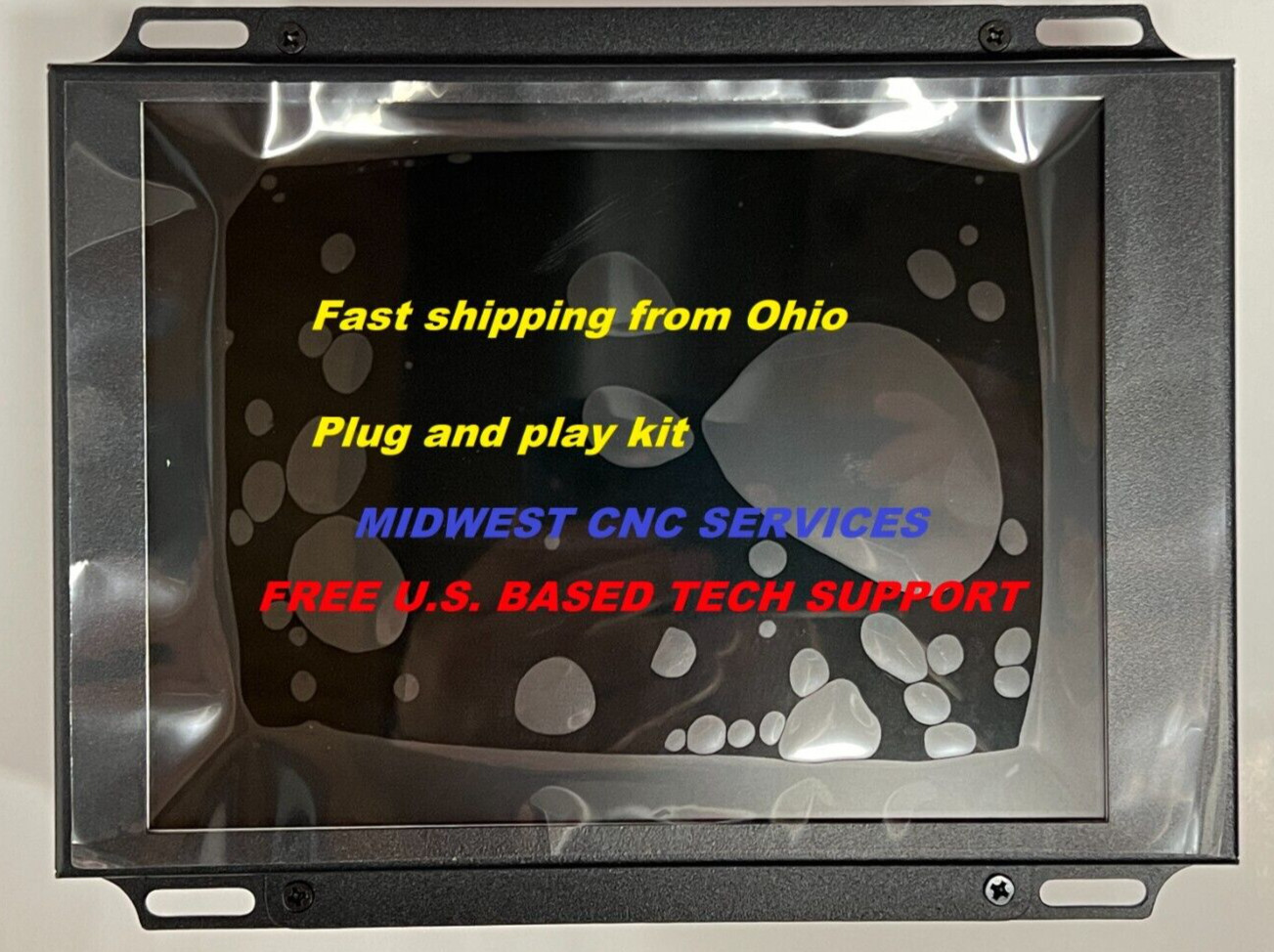 LCD Replacement Monitor For 9 inch ProtoTrak CRT ON AGE2 AGE3 MX2 MX3 15814R F