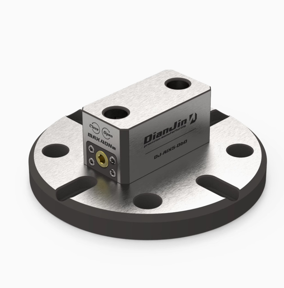 CNC 4-5 Axis Zero Point Quick Change Plate Clamp 5 Axis Machining Center Base