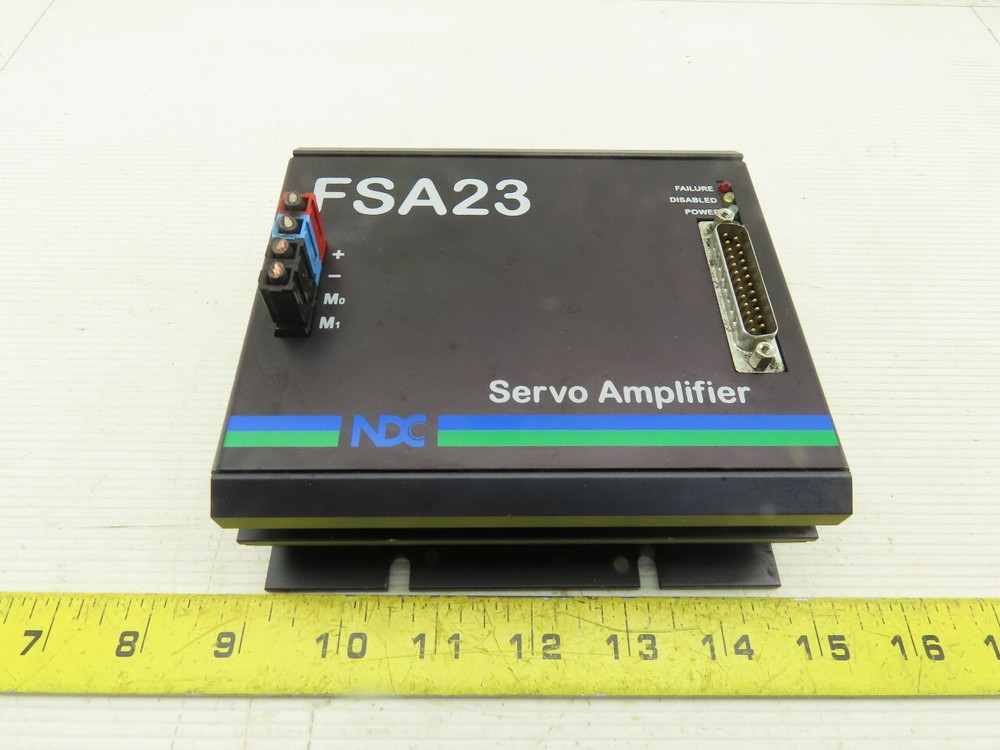 Netzler & Dahlgren 16096-08A FSA23 Servo Amplifier