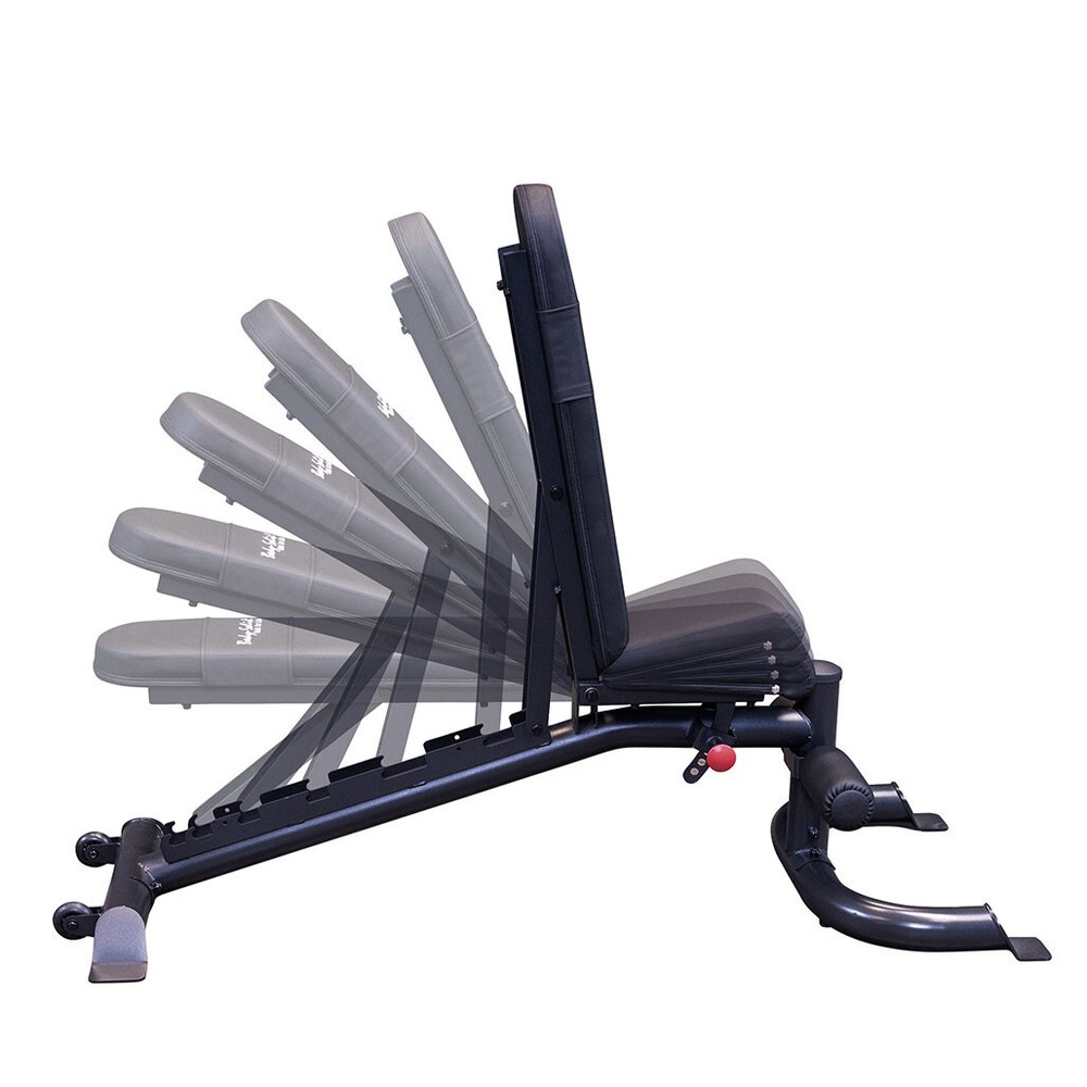 Body-Solid GFID100B Adjustable Flat, Incline, and Decline Weight Bench