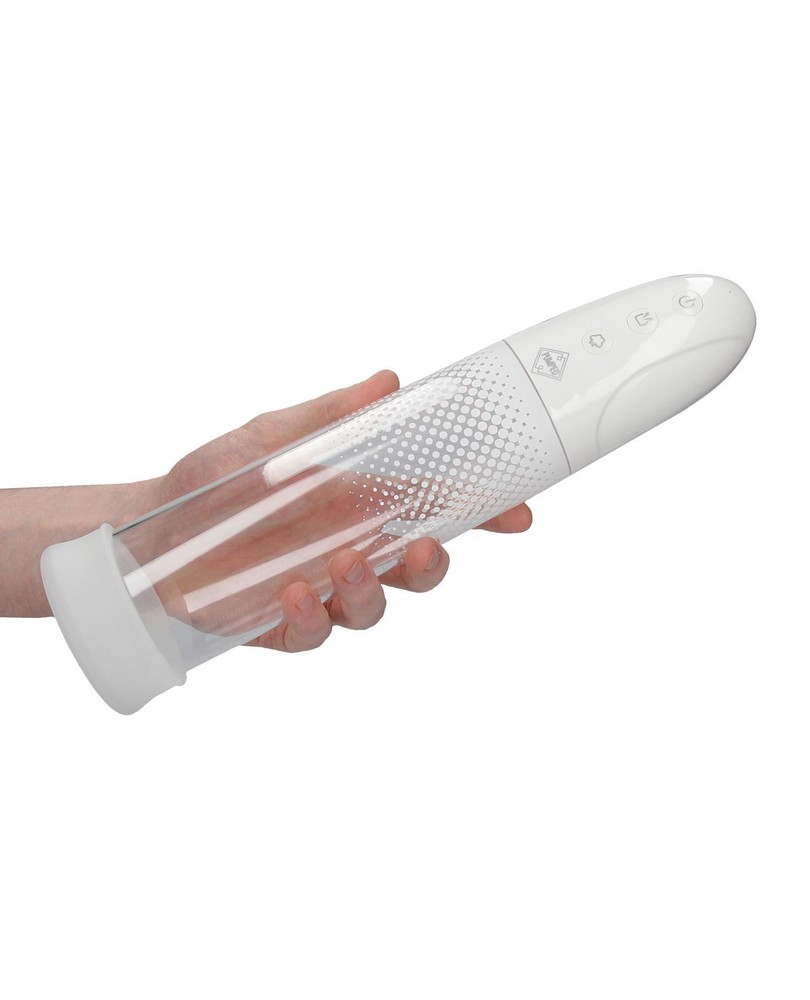 Shots Pumped Automatic Rechargeable Luv Pump Transparent