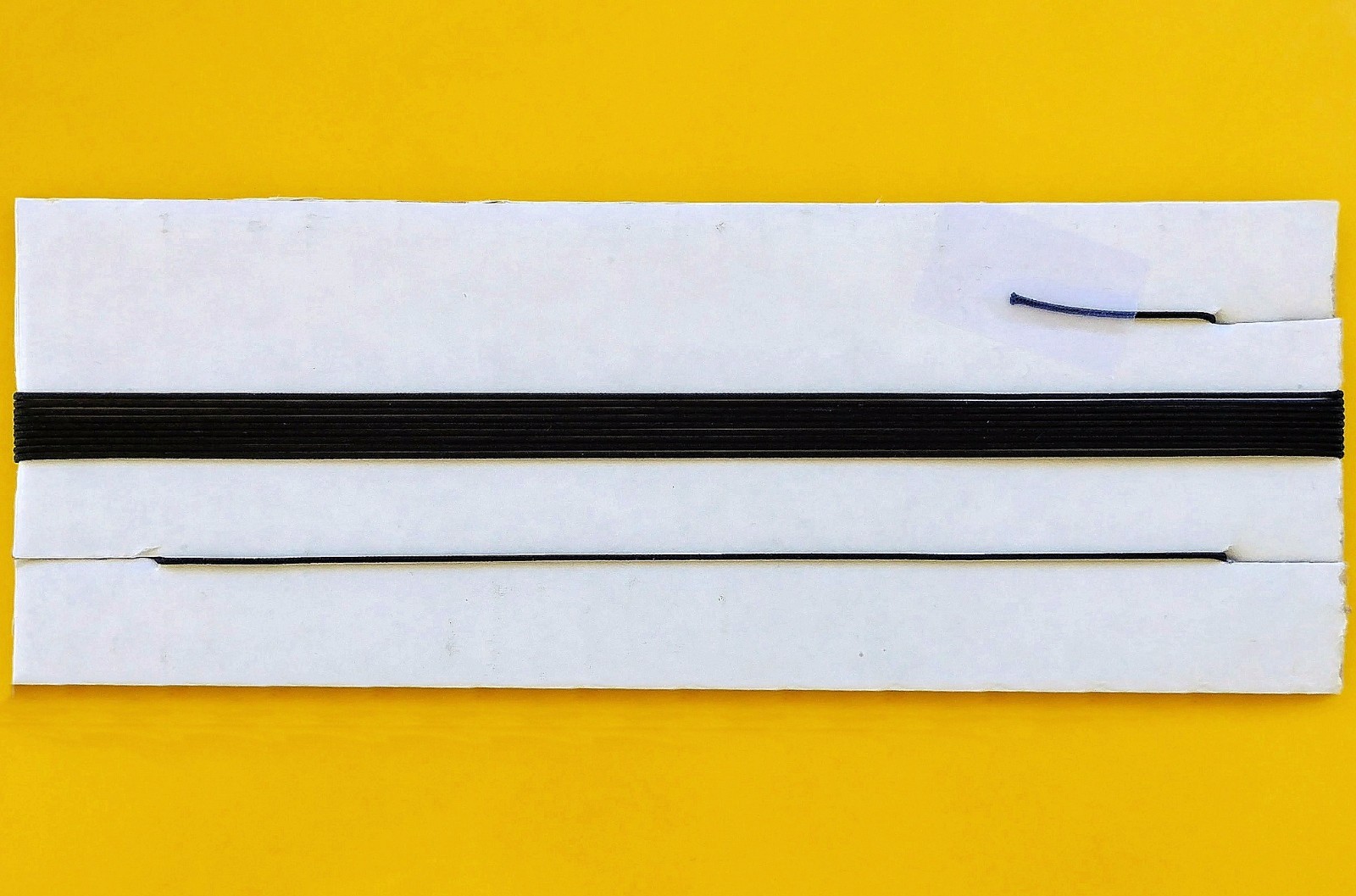 12-ft Dial Cord String Braided for Vintage Tube Radio Tuner 0.032" (0.8mm) Black