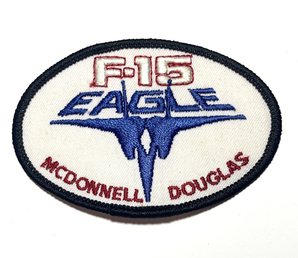 F-15 Eagle Aircraft McDonnell Douglas Patch US Air Force