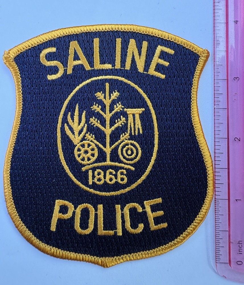 Saline Michigan Police Patch