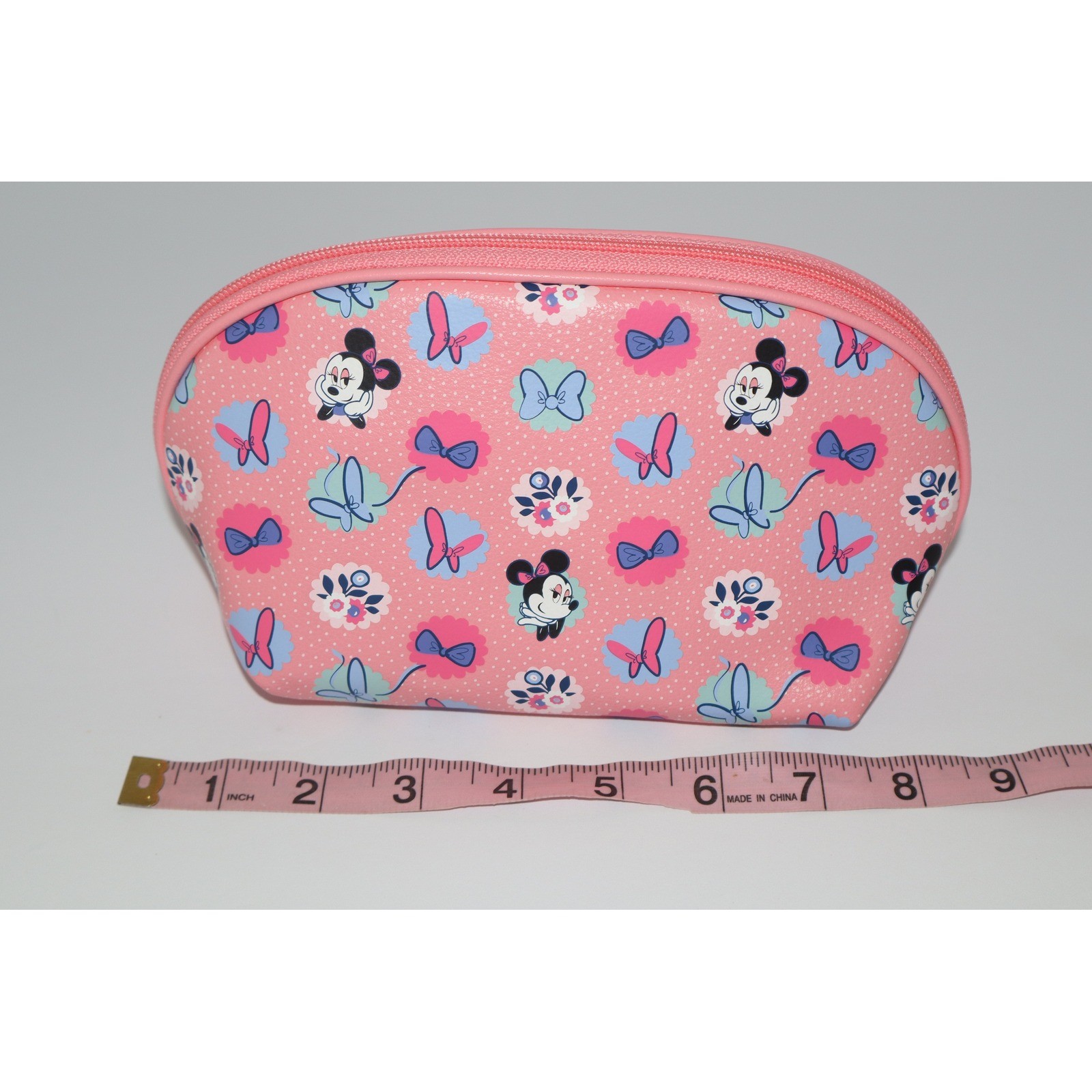 VERA BRADLEY x Disney Clamshell Cosmetic Minnie's Garden Dots NEW