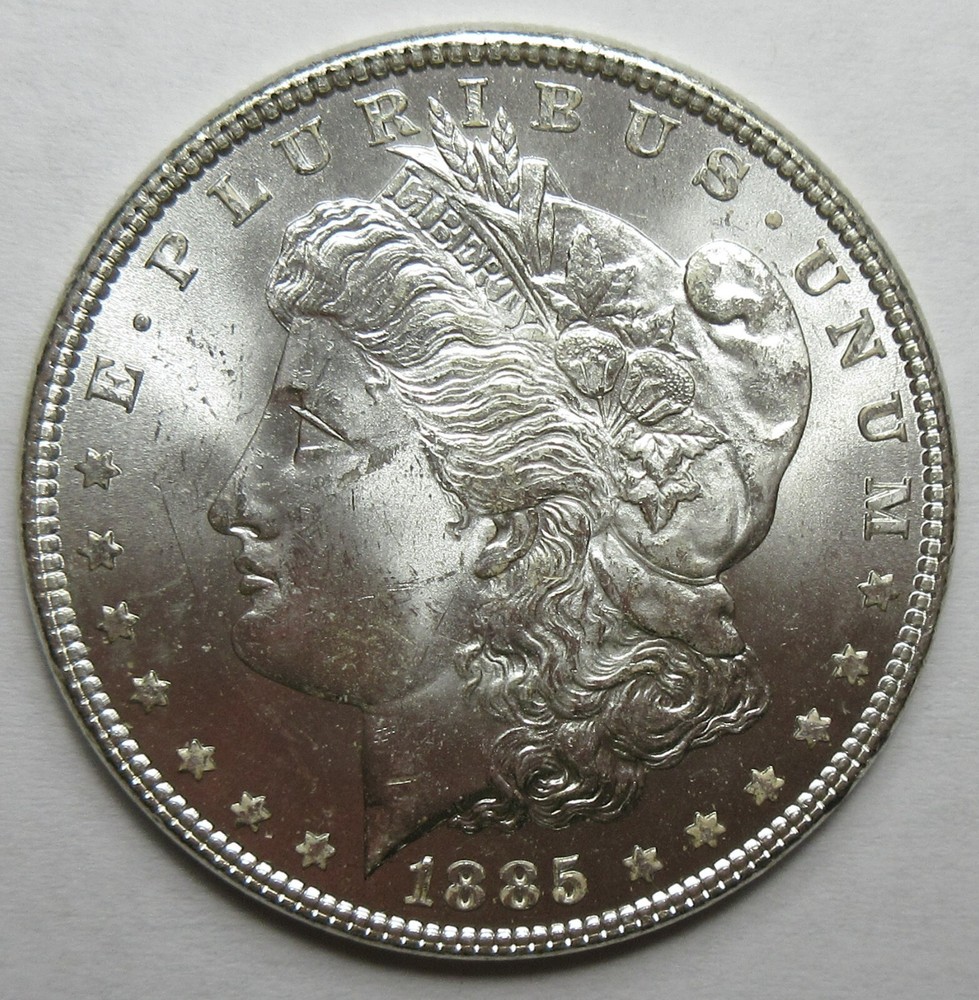 1885 Silver Morgan Dollar -Very Choice UNC- (#96i)