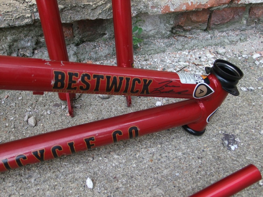 2014 DK Jamie Bestwick Signature Bicycle Frame/Fork/Handlebars