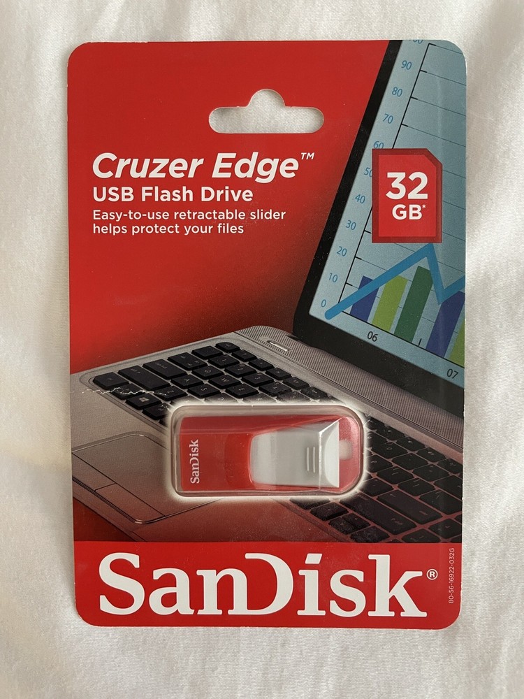 SANDISK Cruzer Edge Force USB Flash Drive Memory Stick Storage MULTIPLE SIZES