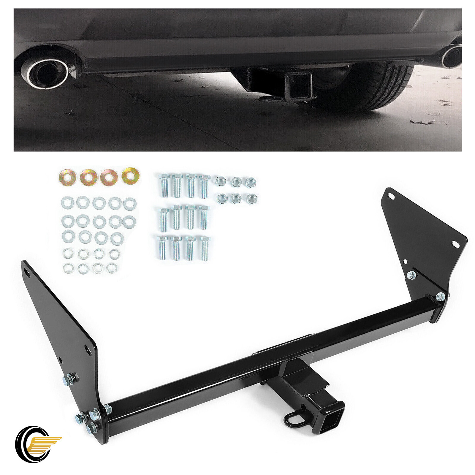 8000LBS For Toyota RAV4 2019 - 2023 Class 3 2'' Trailer Hitch Rear Tow Receiver