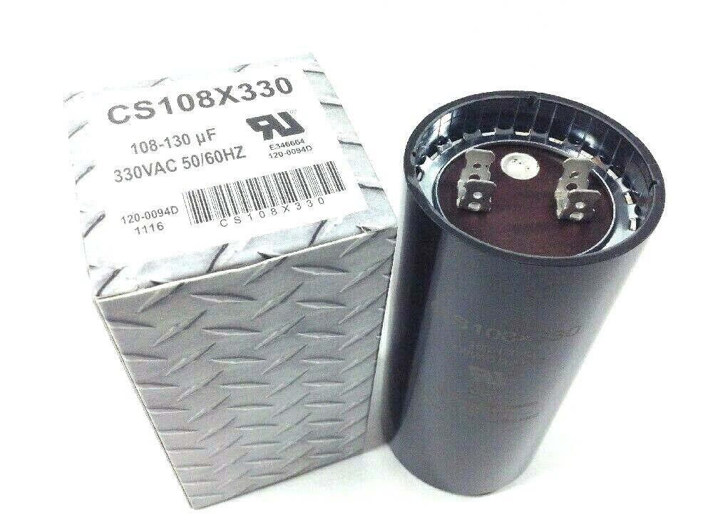 108-130 Uf Start Capacitor 330V NEW CS108X330
